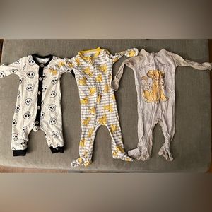 Footy Pajamas - 6 month baby